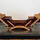 Sewing basket wooden of the 50/60