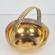 Art Deco Brass Bowl by Fischer Göppingen, 1920s