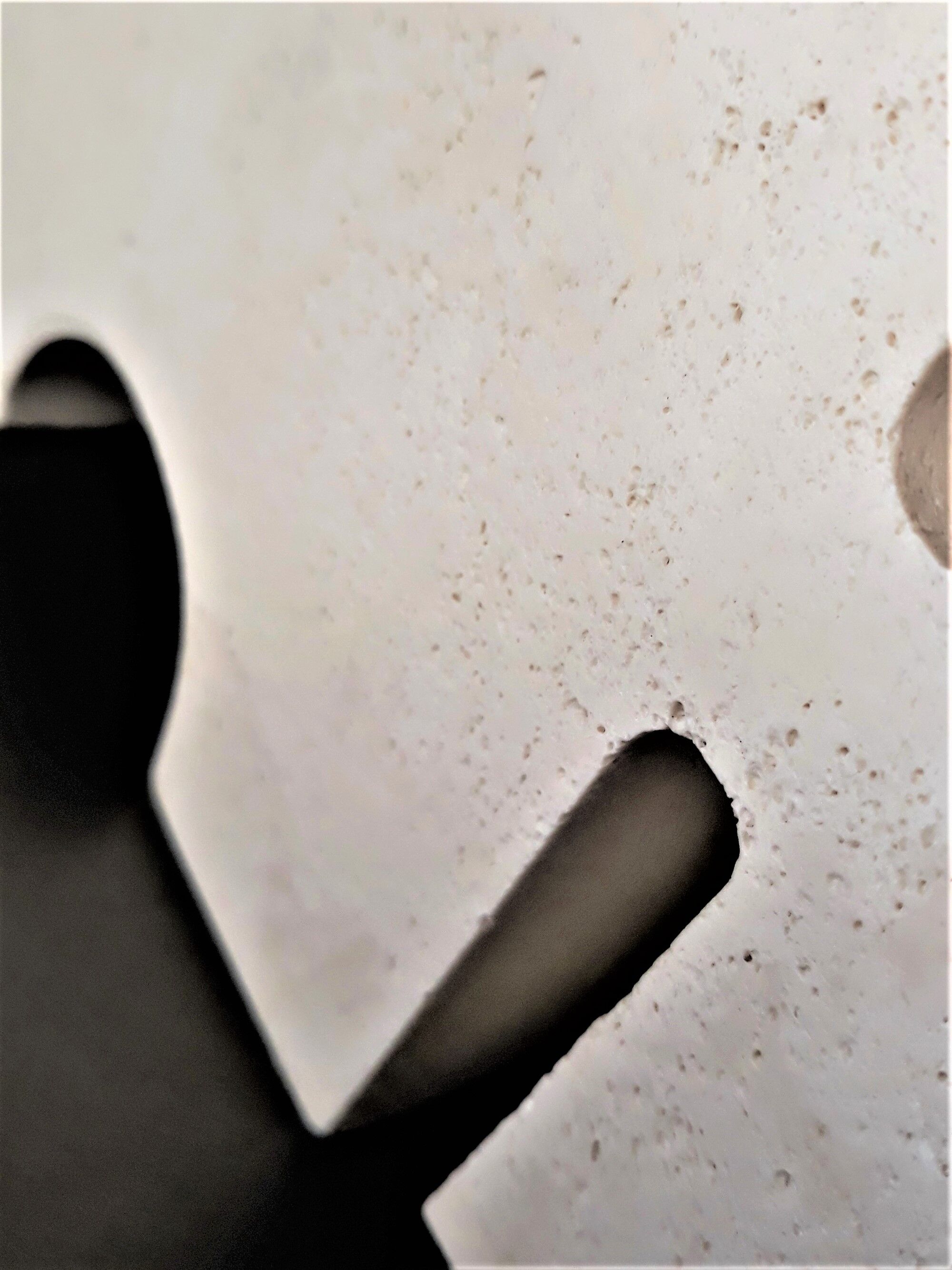 Pair of travertine bookends Fratelli Mannelli, 1970