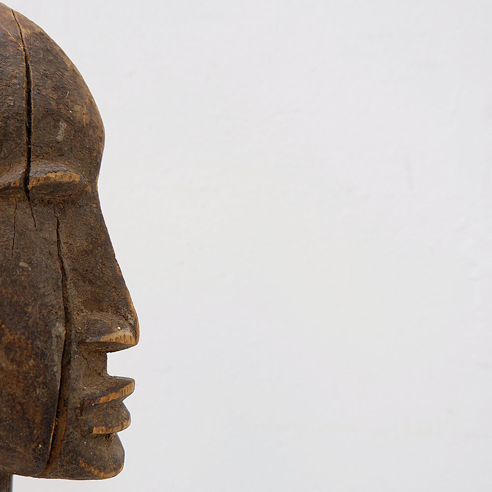 African Lobi altar head from Burkina Faso - 20th century