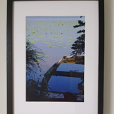 Photograph print on aluminum - Abandoned boat