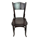 Dining chair in beech and bentwood by Thonet Uzhhorod Czechoslovakia