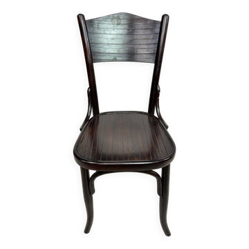 Chaise de salle à manger en hêtre et bois courbé par Thonet Uzhhorod Tchécoslovaquie