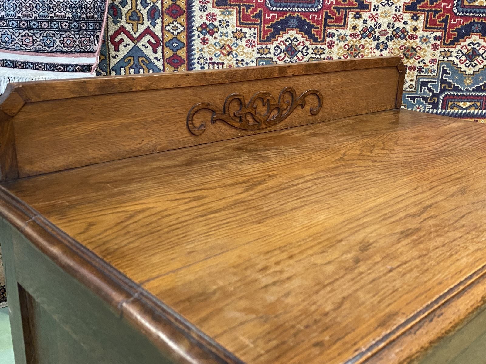 English oak dressing table, dresser 1930