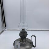 Tin foot kerosene lamp