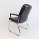 Set of 4 leather office chairs by Grahl