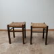 Tabouret en corde allemand du milieu du siècle