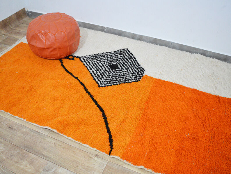 Moroccan Berber Carpet 253x146cm