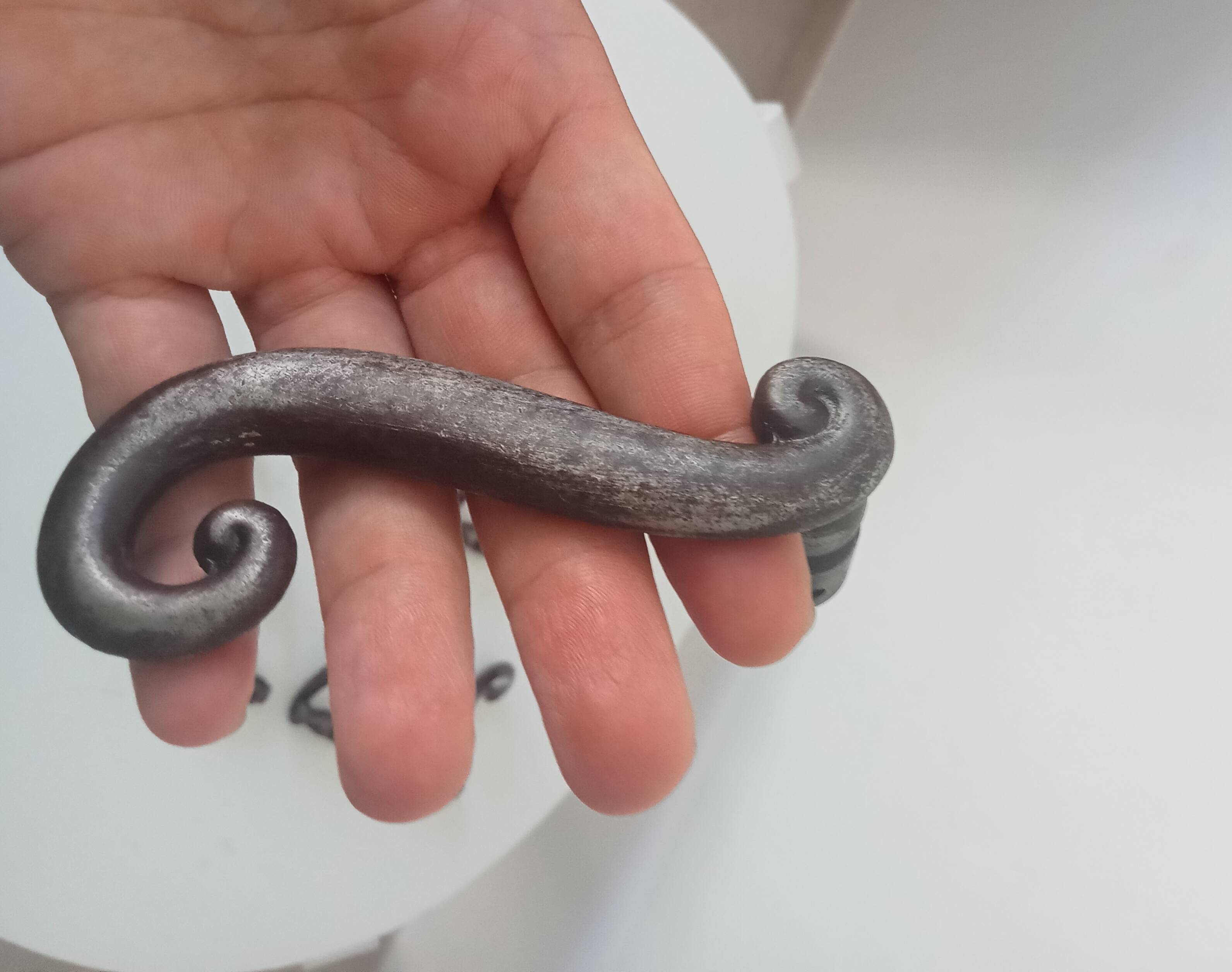 Pair of old door handles levers