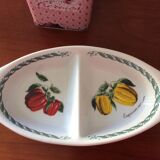 Ravier compartimenté porcelaine Tognana « Le terrine Botaniche »