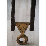 Sculptural coffee table by Jean-Jacques Argueyrolles circa 1990