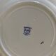 Round ironstone plate model Bonaparte KG Lunéville