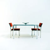 TU30 extandable table with 2 matching chairs by Cees Braakman for Pastoe