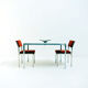 TU30 extandable table with 2 matching chairs by Cees Braakman for Pastoe