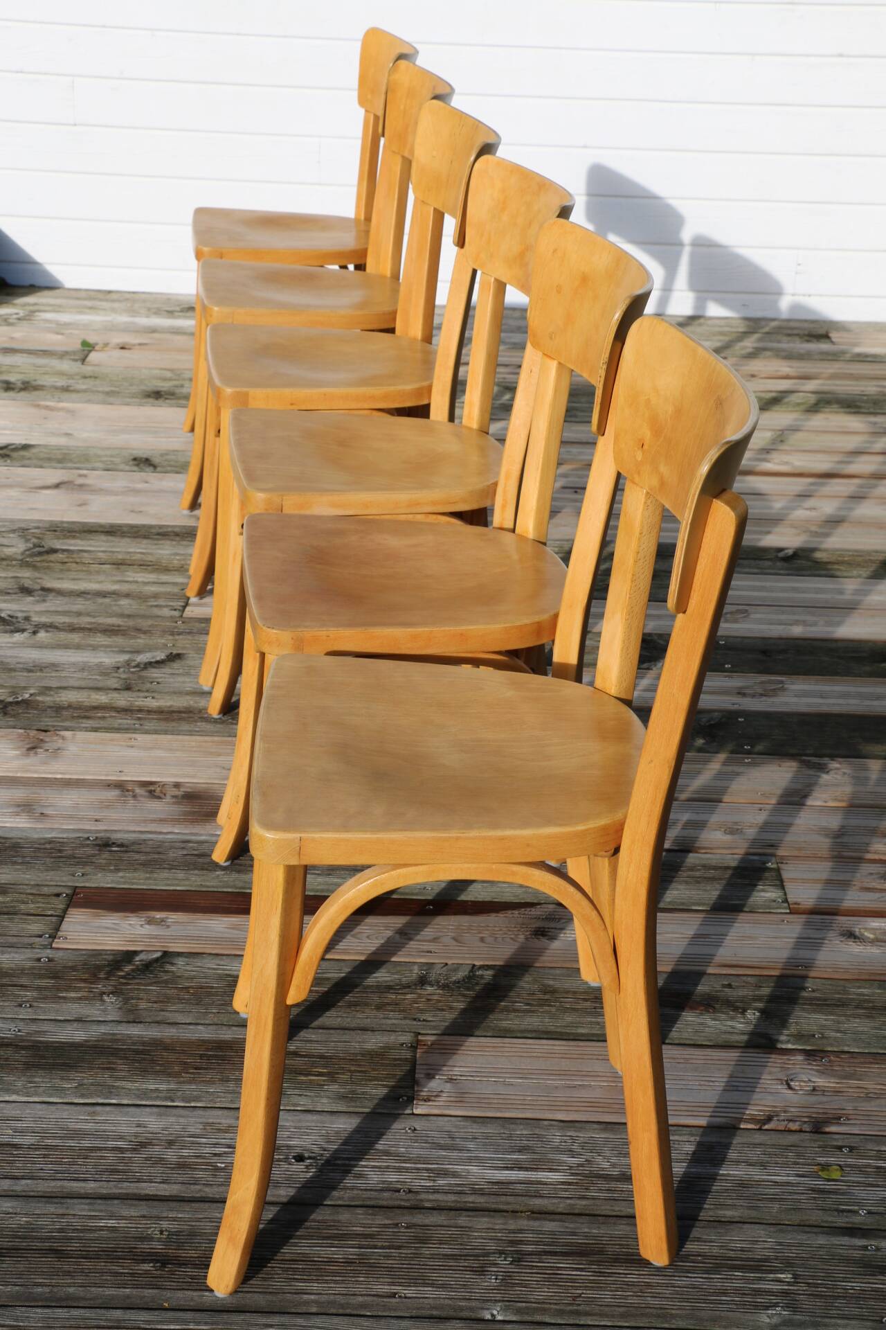 Set of 6 Baumann chairs No. 24