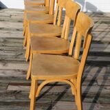 Set of 6 Baumann chairs No. 24
