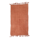 Tapis Kilim vintage fait main en terracotta 5x10, 164x305 cm