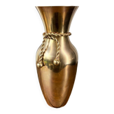 Vintage brass vase