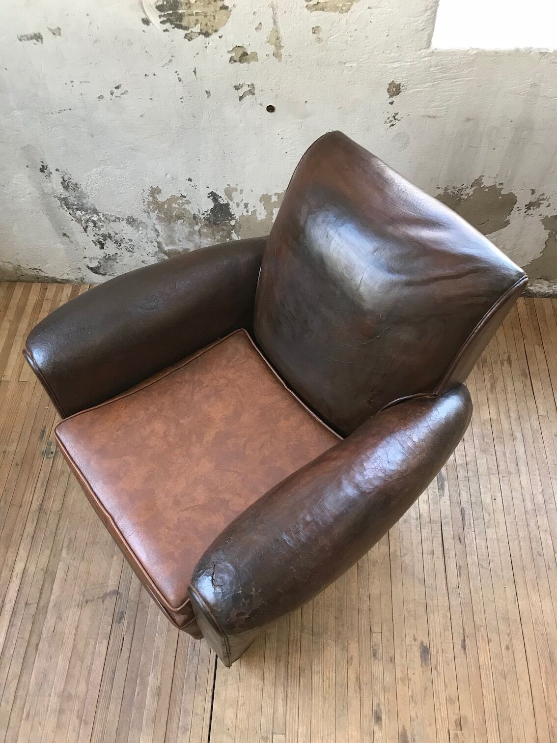 Leather club Armchair