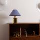 Octagonal brass lamp