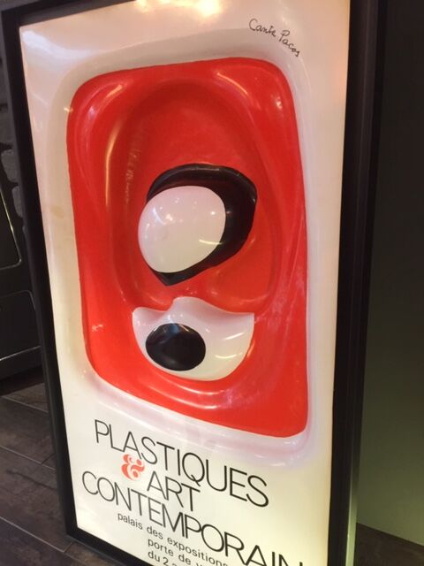 François Cante-Pacos - Thermoformed Panel for the Plastics and Art Exhibition 1970