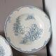 3 vintage deep plates in ironstone by L&G model Oeillets 220524