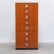 High drawer cabinet by Alfred Hendrickx for Belform, 1960s