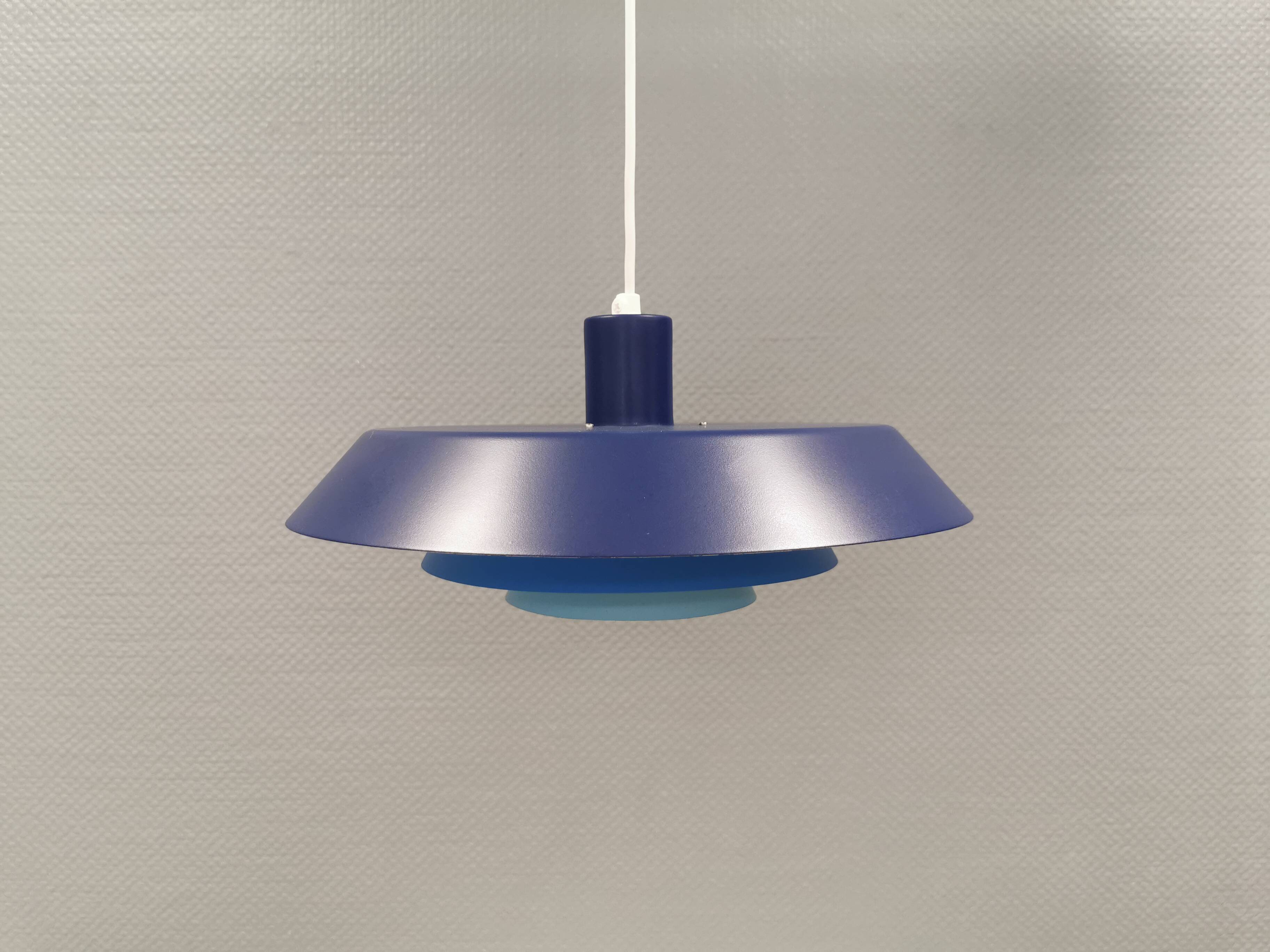 Hanging lamp, designed by Bent Karlby for Danish LYFA in 1968, model Troika