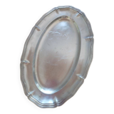 Christofle oval silver dish 41cm