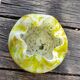 Yellow Clichy vase.