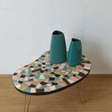Unusual coffee table on three legs