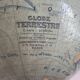 Globe vintage 1950 terrestre Girard et Barrère et Thomas - 33 cm