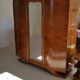 Vintage art deco 30's/50's wardrobe with central mirror