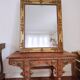 Miroir doré XIXe 78x99cm