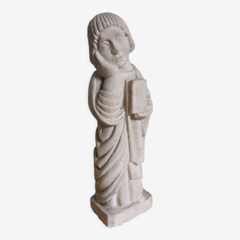 Mineral religious statuette