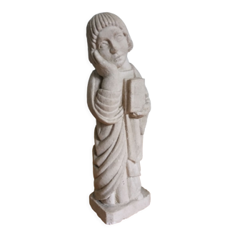Mineral religious statuette