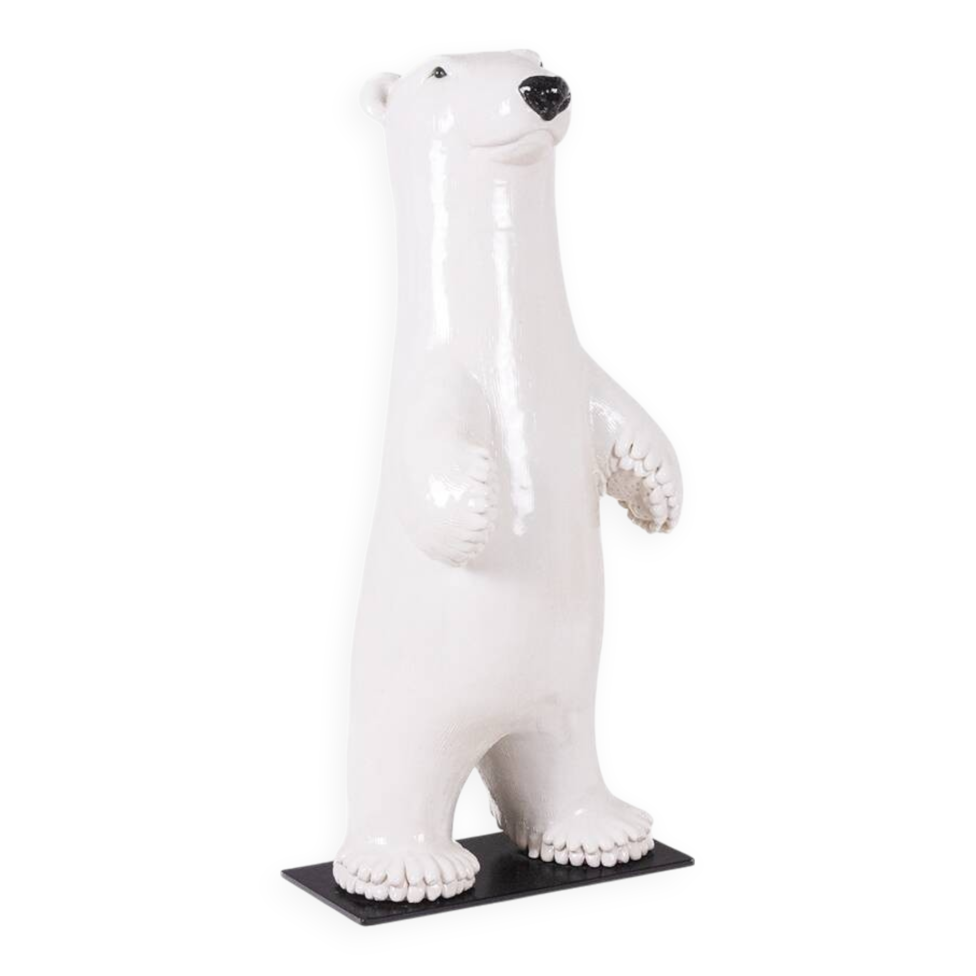 Valérie Courtet. Standing polar bear. Contemporary work