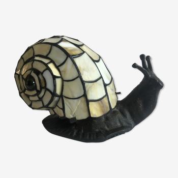 Vintage snail lamp