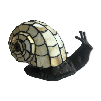 Vintage snail lamp