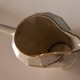 Pot à lait en porcelaine de Tchécoslovaquie, décor fleuri vintage