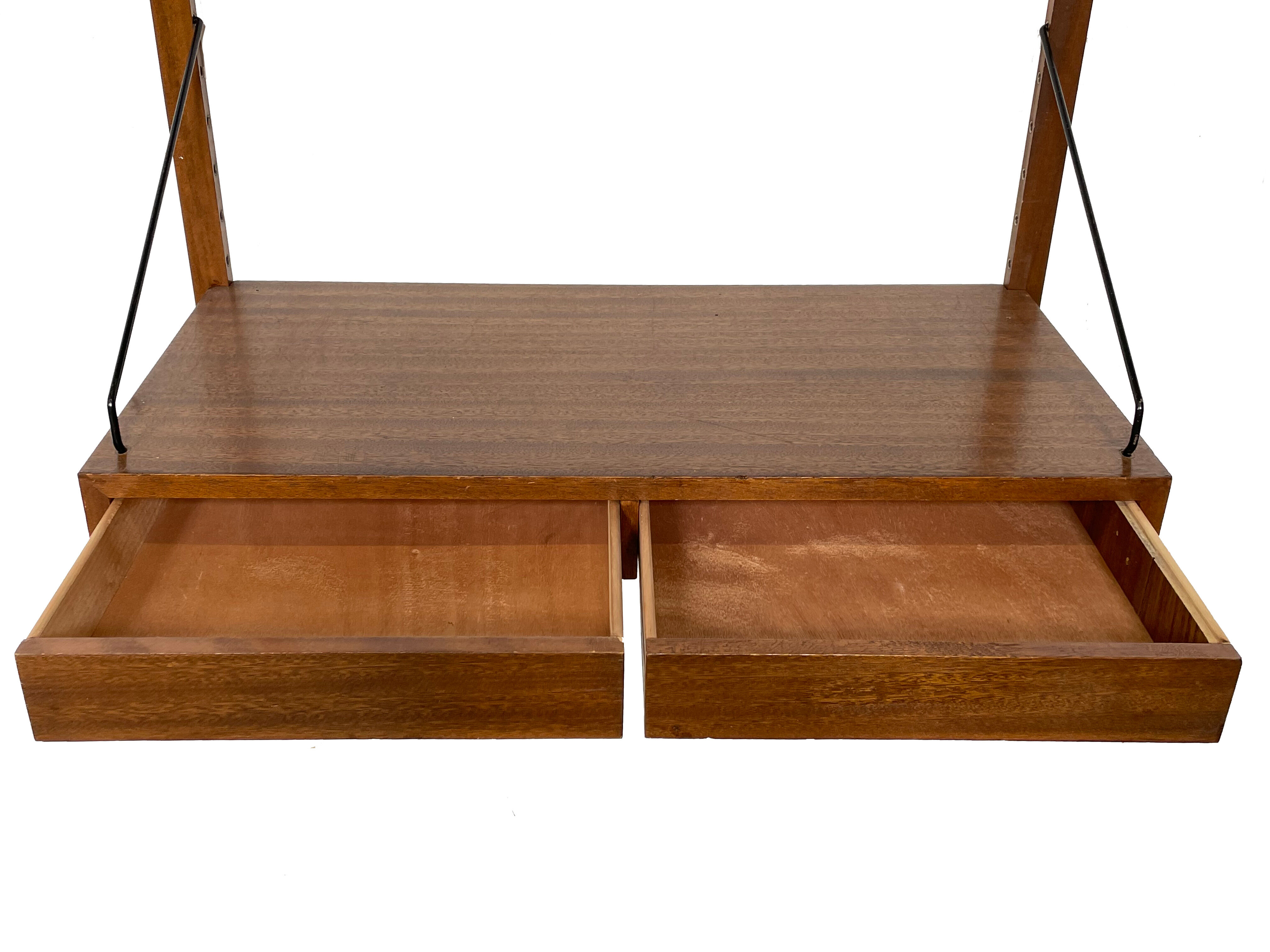 Poul Cadovius Royal System Compact wall system wall unit