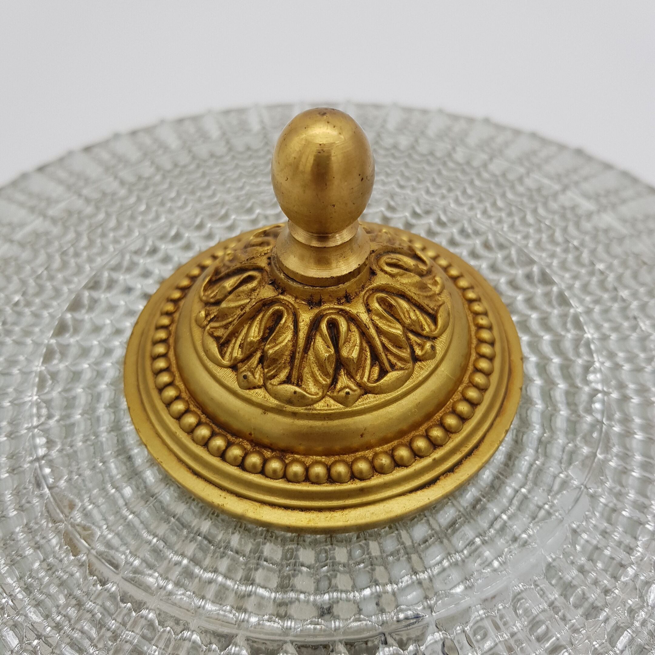 Lucien Gau's old gold crystal ceiling