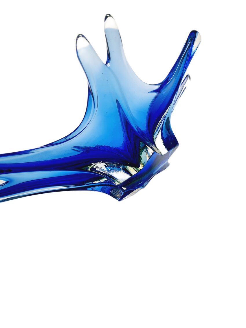 Postmodern Murano glass fruit bowl, Italy, 1950s