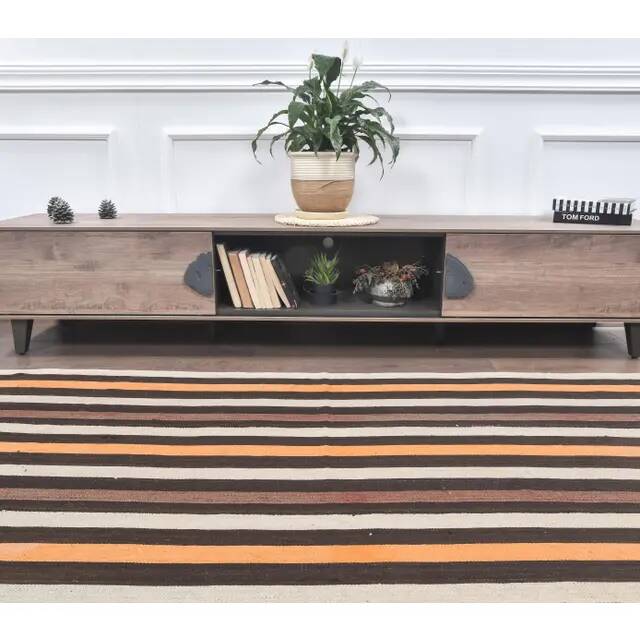 1970s Turkish Handmade Wool Kilim Rug  170x301