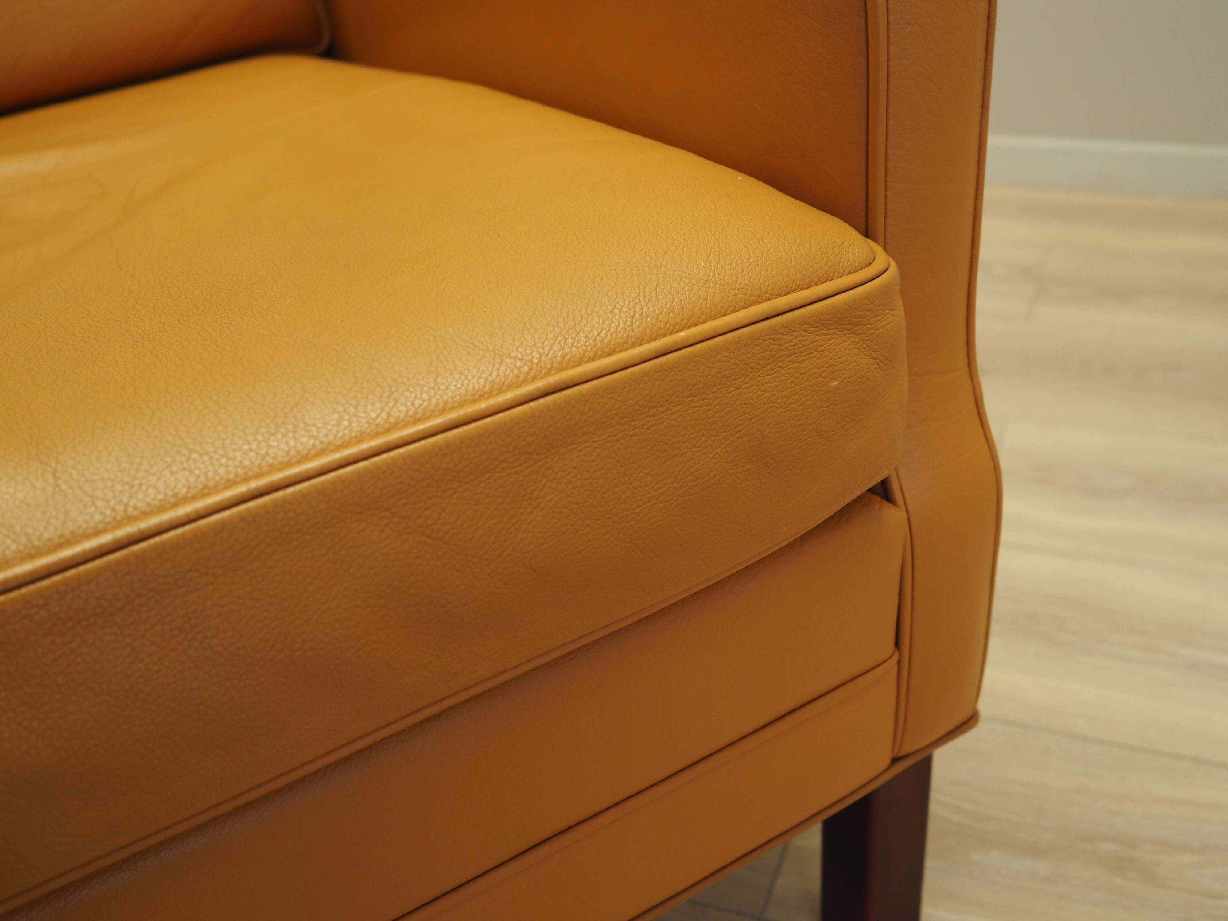 Orange armchair, Danish design, 1970s, production: Denmark