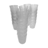 Produit Pop up Noel 22 Set de 6 verres 1960 en verre recuit