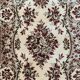 Aubusson-style mechanical carpet in 67x135 cm wool