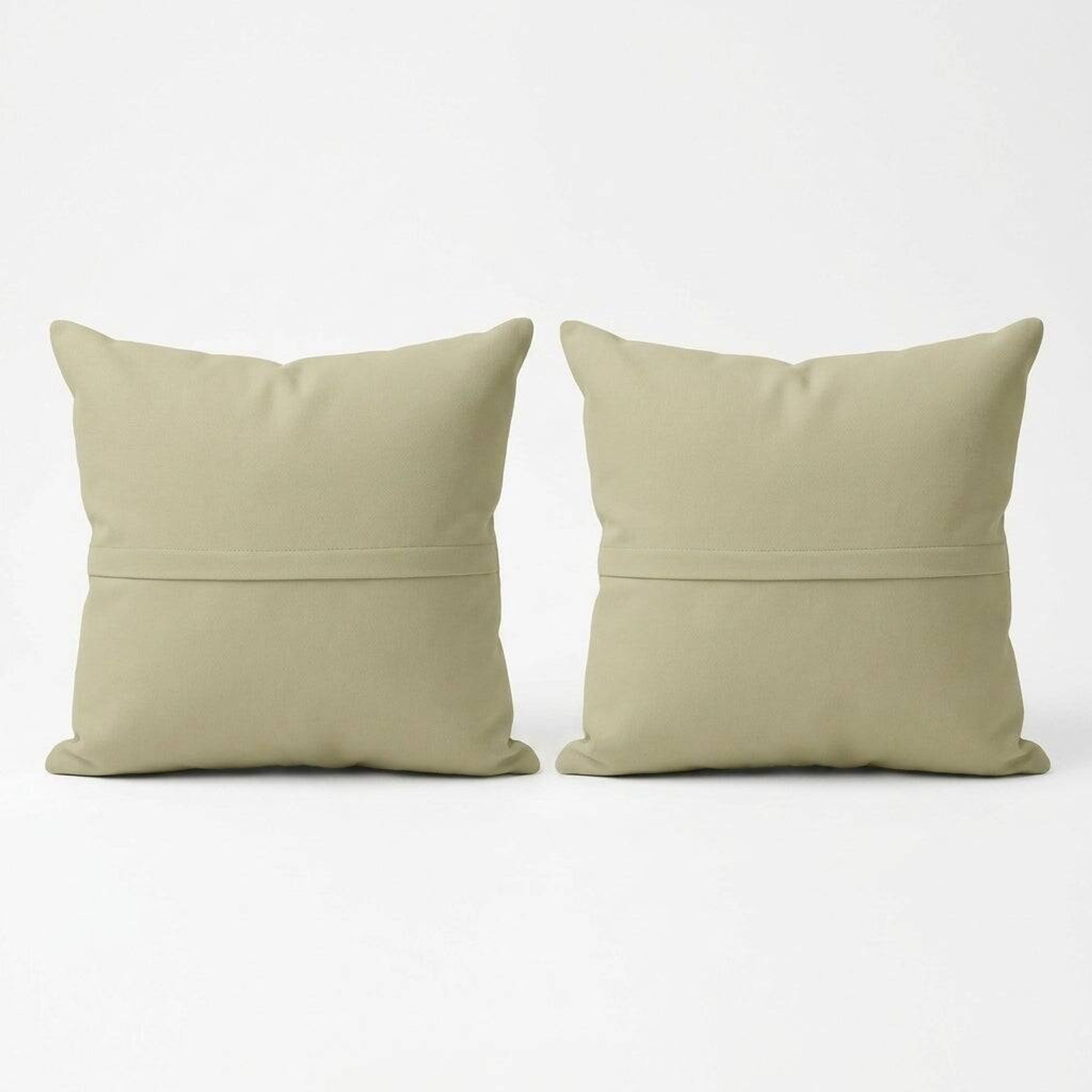 Set of 2 vintage kilim cushion covers 41x41 cm