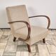 H 410 Armchair designed by Jindrich Halabala, 1940s, Czechoslovakia