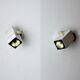 Pair of adjustable Fase wall lamps, Spain, 1980